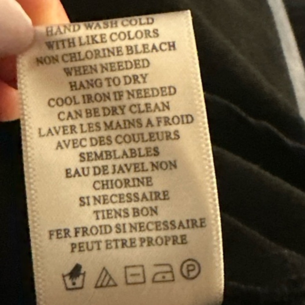 NWOT A.L.C. Amelie Black Cotton V-Neck Lace-Up Back Midi Dress Women’s Sz 8 - Picture 10 of 10